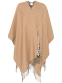 Valentino Fringed Double Poncho