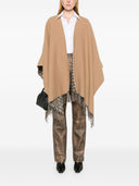 Valentino Fringed Double Poncho