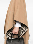 Valentino Fringed Double Poncho
