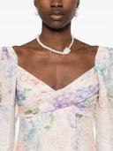 Mini abito stampato in lino Zimmermann