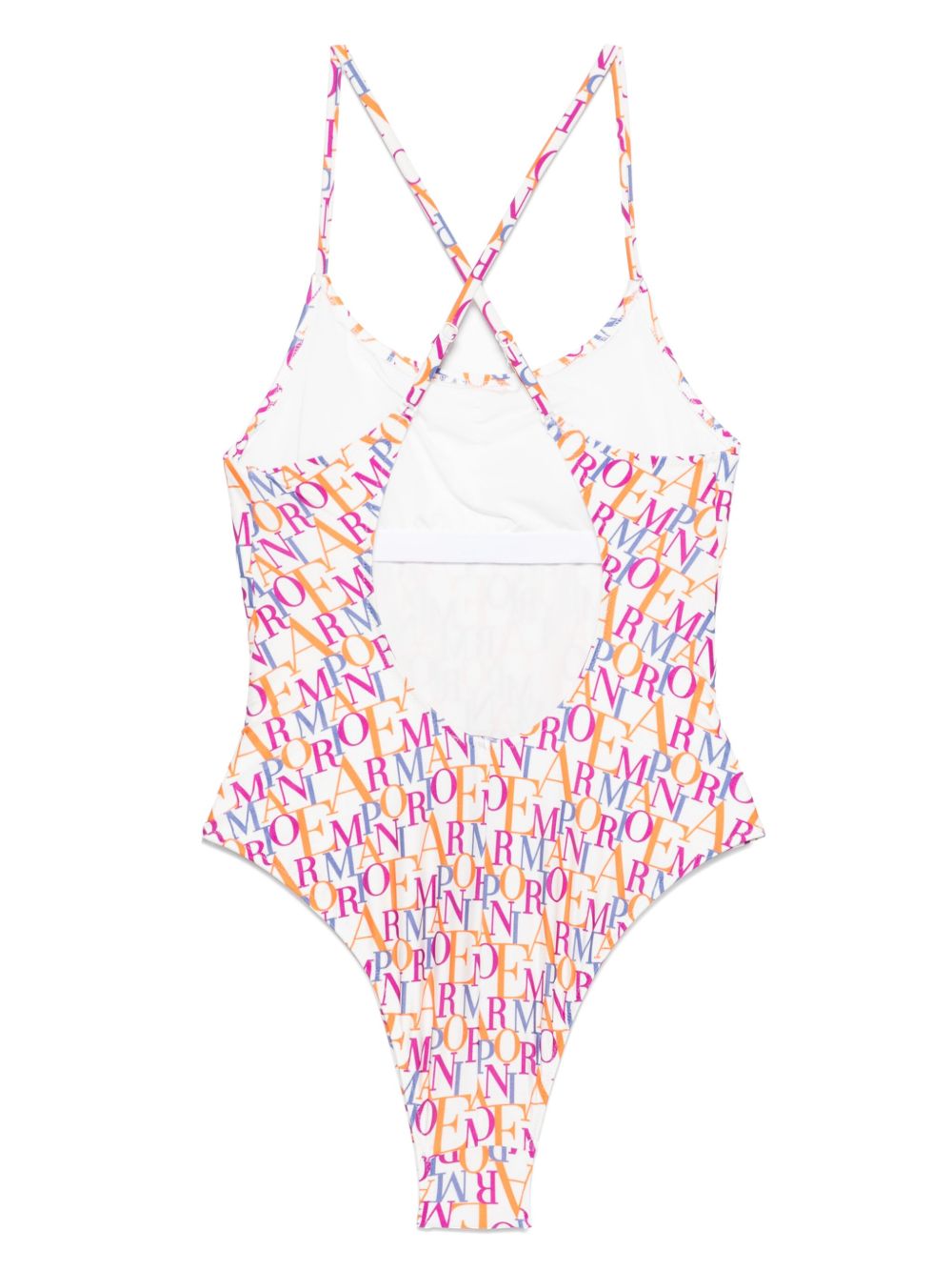 Emporio Armani Allover Logo Swimsuit