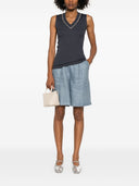 Brunello Cucinelli Cotton V Necked Top
