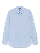Emporio Armani Allover Logo Cotton Shirt