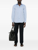 Emporio Armani Allover Logo Cotton Shirt