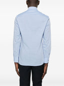 Emporio Armani Allover Logo Cotton Shirt