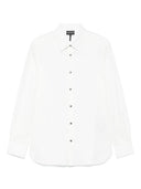 Emporio Armani Allover Logo Cotton Shirt