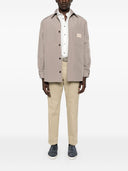 Emporio Armani Allover Logo Cotton Shirt