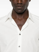 Emporio Armani Allover Logo Cotton Shirt