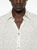 Emporio Armani Allover Logo Shirt