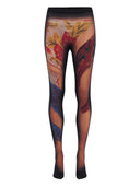 Marine Serre Draped Statue Leggings