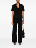 Ermanno Scervino Lace Detail Cotton T Shirt