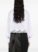 Ermanno Scervino Lace Detail Cotton Shirt