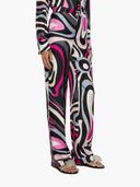 PUCCI Gedrukte zijden broek
