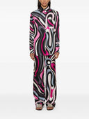 PUCCI Gedrukte zijden broek