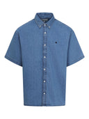 Camicia di cotone in denim principale di Carhartt Wip