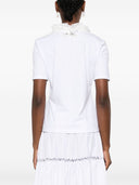Ermanno Scervino Lace Detail Cotton T Shirt