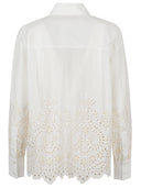 Ermanno Firenze Cotton Embroidered Shirt