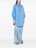 Ermanno Scervino Lace Detail Cotton Shirt