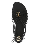 Saint Laurent Babylone Leather Sandals