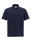 Saint Laurent Logo Cotton Polo Shirt