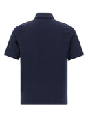 Saint Laurent Logo Cotton Polo Shirt