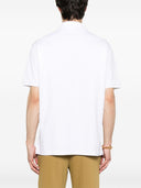 Gucci Web Detail Cotton Polo Shirt