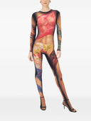 Marine Serre Draped State Catsuit