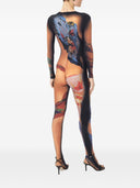 Marine Serre Draped State Catsuit