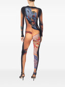 Marine Serre Draped State Catsuit