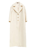 Gucci Wool And Silk Blend Long Coat