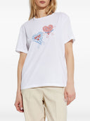 Paul Smith Cool Hearts katoenen t -shirt