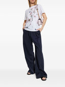 Paul Smith Flora Spray Cotton T Shirt