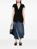 Junya Watanabe denim asymmetrische rok