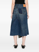 Junya Watanabe denim asymmetrische rok