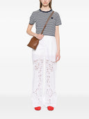 メゾンキツネ 'ストライプコットンTシャツ