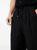 Brunello Cucinelli Linen Leisure Fit Trousers