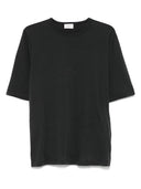 Saint Laurent Logo Cotton T -skjorte