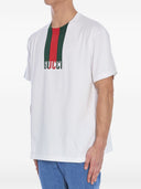 Gucci Web Detail katoenen t -shirt