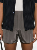 Pantaloncini di seta di Saint Laurent Cassandre
