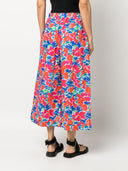 Daniela Gregis Printed Wide Leg Trousers