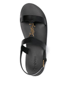 Sandales en cuir Saint Laurent Cassandre