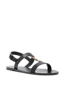 Sandales en cuir Saint Laurent Cassandre