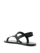 Sandales en cuir Saint Laurent Cassandre