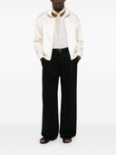 Giacca bomber di satinia di Saint Laurent