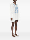 Ermanno Scervino Embroidered Silk Kaftan