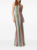 Robe maxi rayée missoni