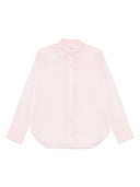 Camicia classica di cotone chiusa