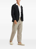 Brunello cucinelli pantalones de ajuste relajado
