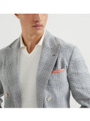 Brunello cucinelli 슈트 타입 리넨 재킷