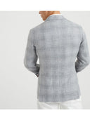 Brunello cucinelli 슈트 타입 리넨 재킷